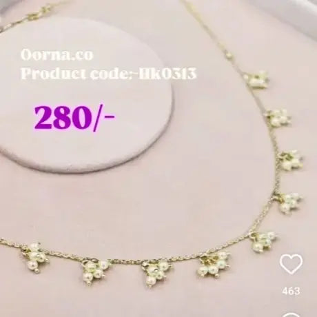 Guttapusala Pearl Necklace Hk0313