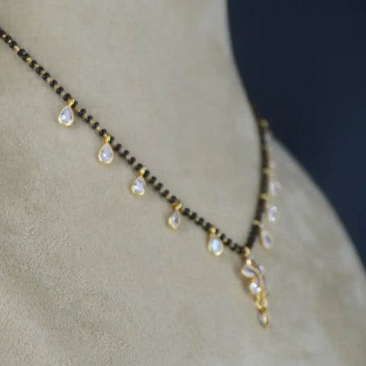 Clear Drops Mangalsutra Chain HK0389